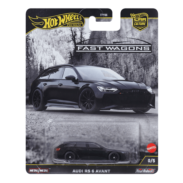 Hot Wheels - Audi RS 6 Avant - 2025 Fast Wagons Series *Chase* - Top CollectiblesDiecastHot Wheels