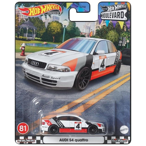 Hot Wheels - Audi S4 Quattro - 2023 Boulevard Series - Top CollectiblesDiecastHot Wheels