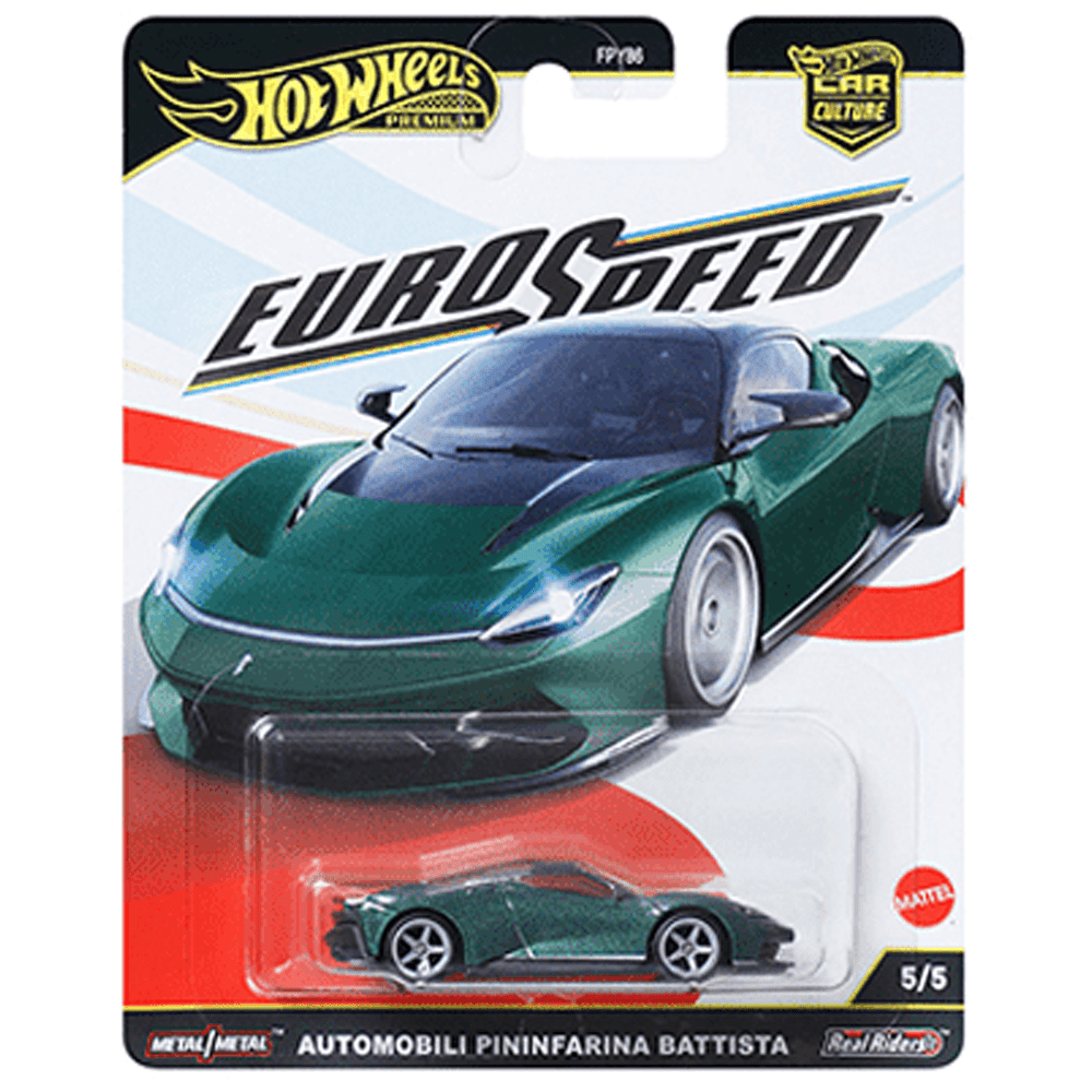 Hot Wheels - Automobili Pininfarina Battista - 2025 Euro Speed Series - Top CollectiblesDiecastHot Wheels