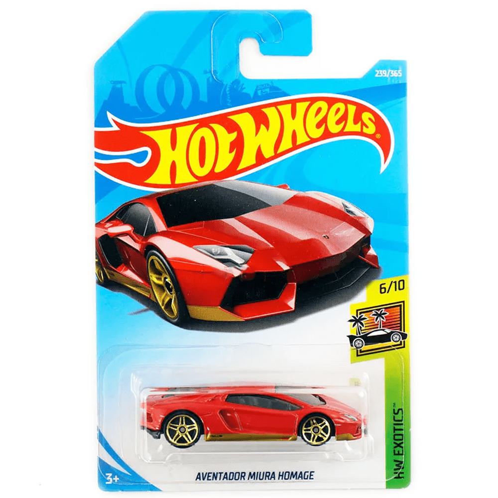 Hot Wheels - Aventador Miura Homage - 2018 - Top CollectiblesDiecastHot Wheels