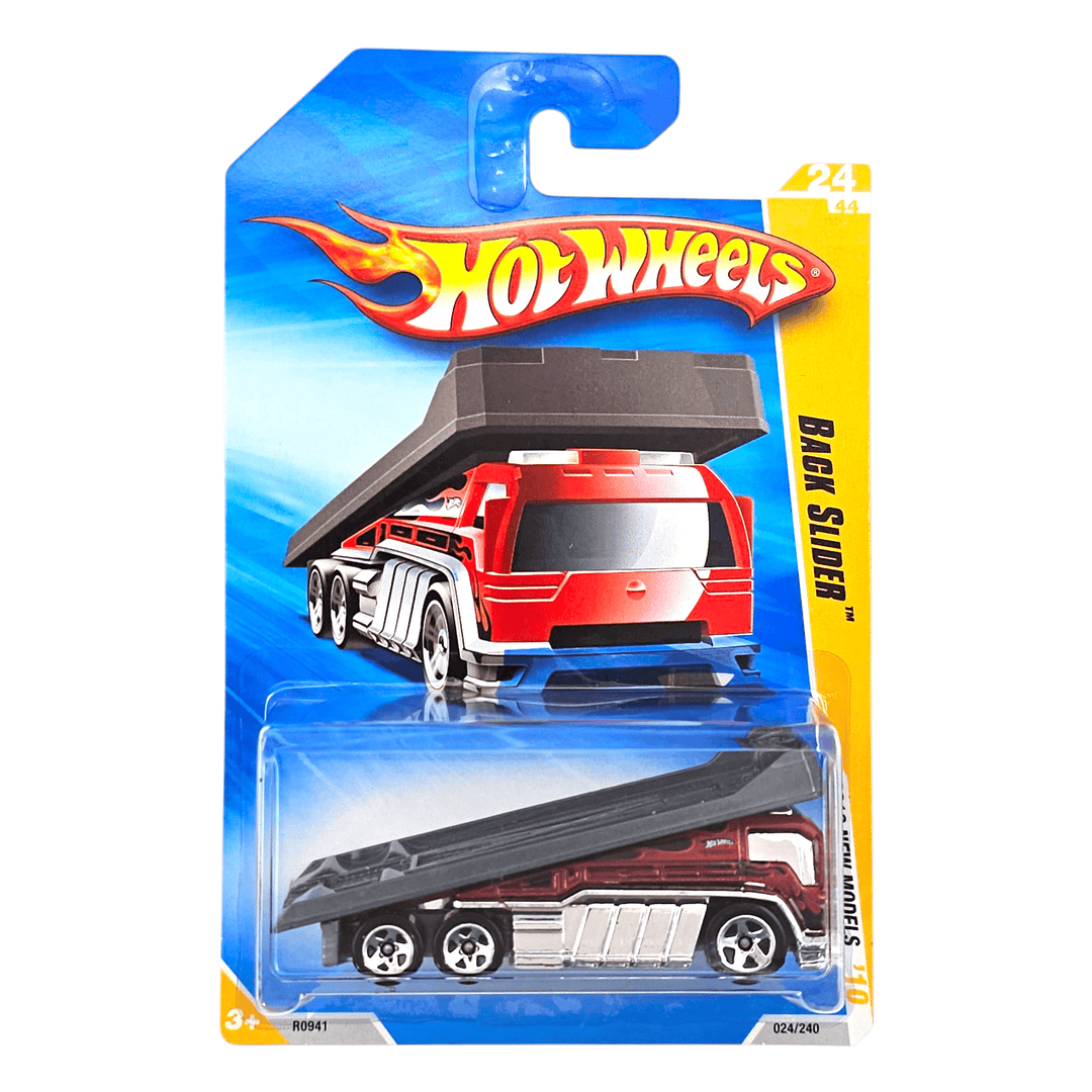 Hot Wheels - Back Slider - 2010 - Top CollectiblesDiecastHot Wheels