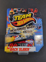 Hot Wheels - Back Slider - 2012 Team Hot Wheels High - Speed Wheels Series - Top CollectiblesDiecastHot Wheels