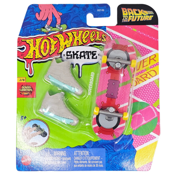 Hot Wheels - Back to the Future "Hoverboard" w/ Shoes - 2023 Skate Series - Top CollectiblesDiecastHot Wheels