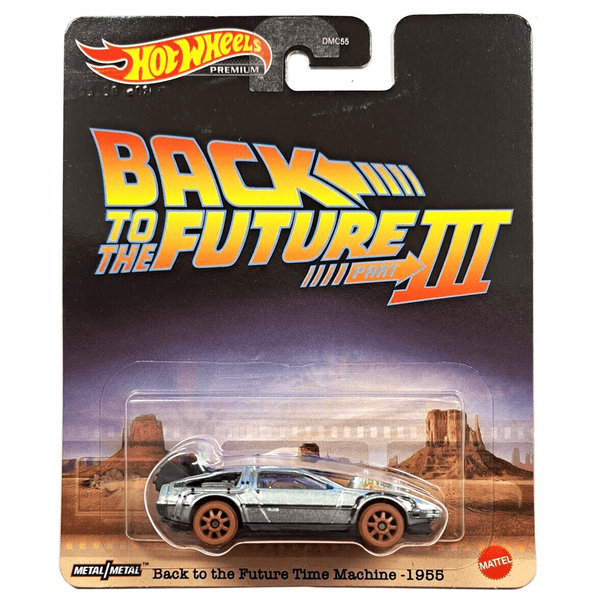 Hot Wheels - Back to the Future Time Machine 1955 - 2022 Retro Entertainment Series - Top CollectiblesDiecastHot Wheels