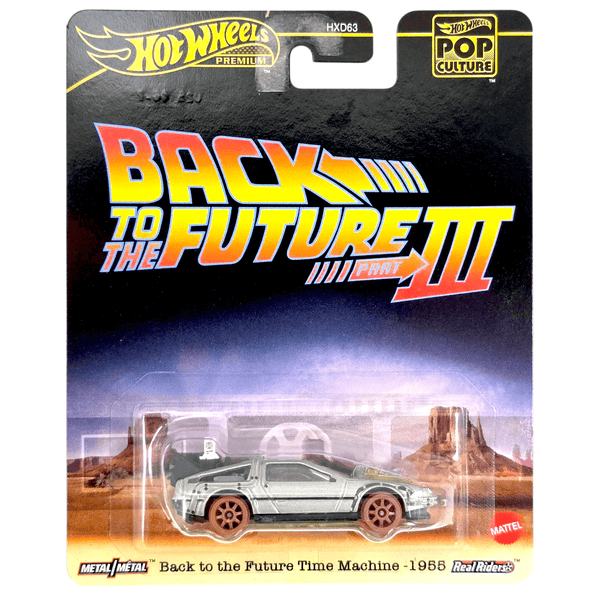 Hot Wheels - Back to the Future Time Machine 1955 - 2025 Pop Culture Series - Top CollectiblesDiecastHot Wheels