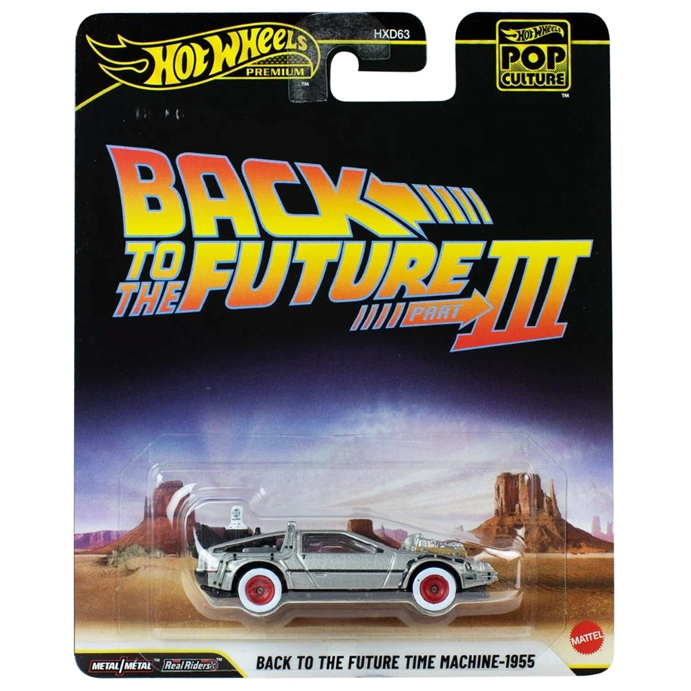 Hot Wheels - Back to the Future Time Machine 1955 - 2026 Pop Culture Series - Top CollectiblesDiecastHot Wheels