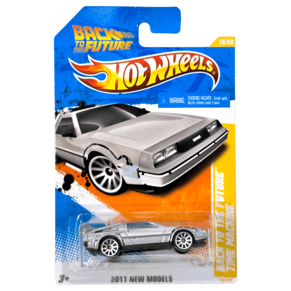 Hot Wheels - Back to the Future Time Machine - 2011 - Top CollectiblesDiecastHot Wheels