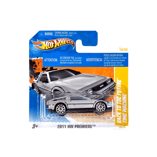 Hot Wheels - Back to the Future Time Machine - 2011 - Top CollectiblesDiecastHot Wheels