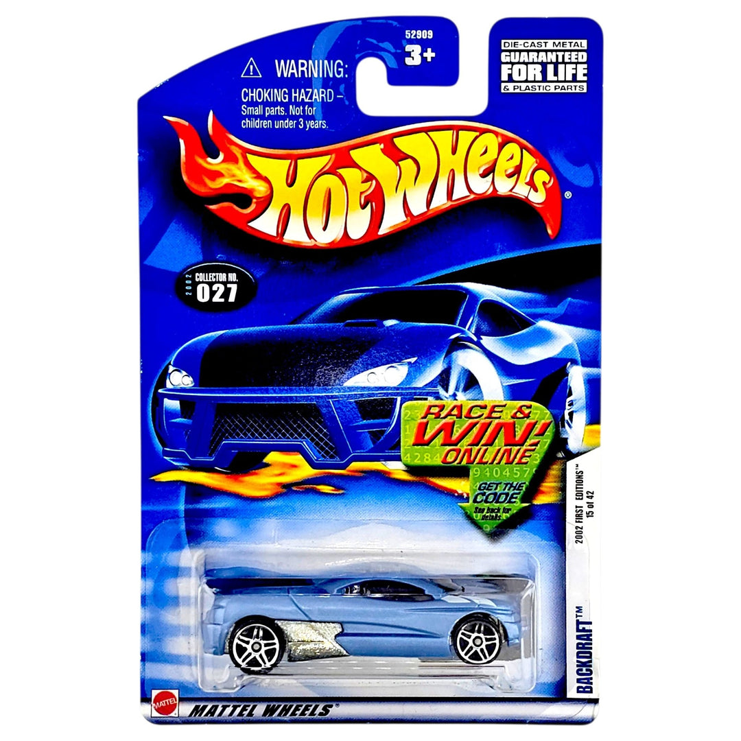 Hot Wheels - Backdraft - 2002 *Wheels Variation* - Top CollectiblesDiecastHot Wheels