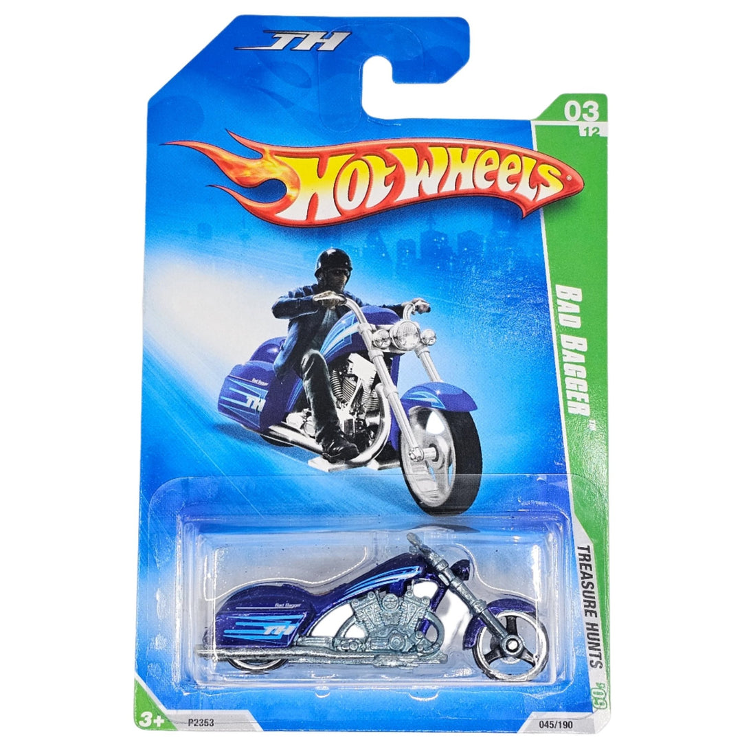Hot Wheels - Bad Bagger - 2009 *Treasure Hunt* - Top CollectiblesDiecastHot Wheels