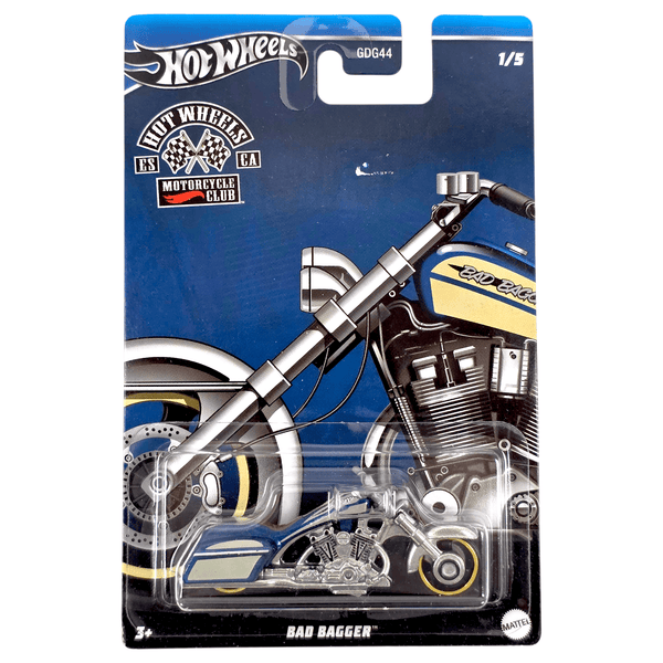 Hot Wheels - Bad Bagger - 2025 Hot Wheels Motorcycle Club Series - Top CollectiblesDiecastHot Wheels