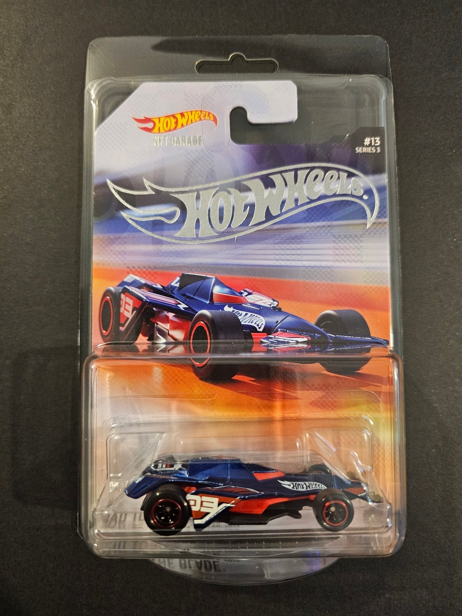 Hot Wheels - Bad To The Blade - 2023 NFT Garage Series 3 – Top