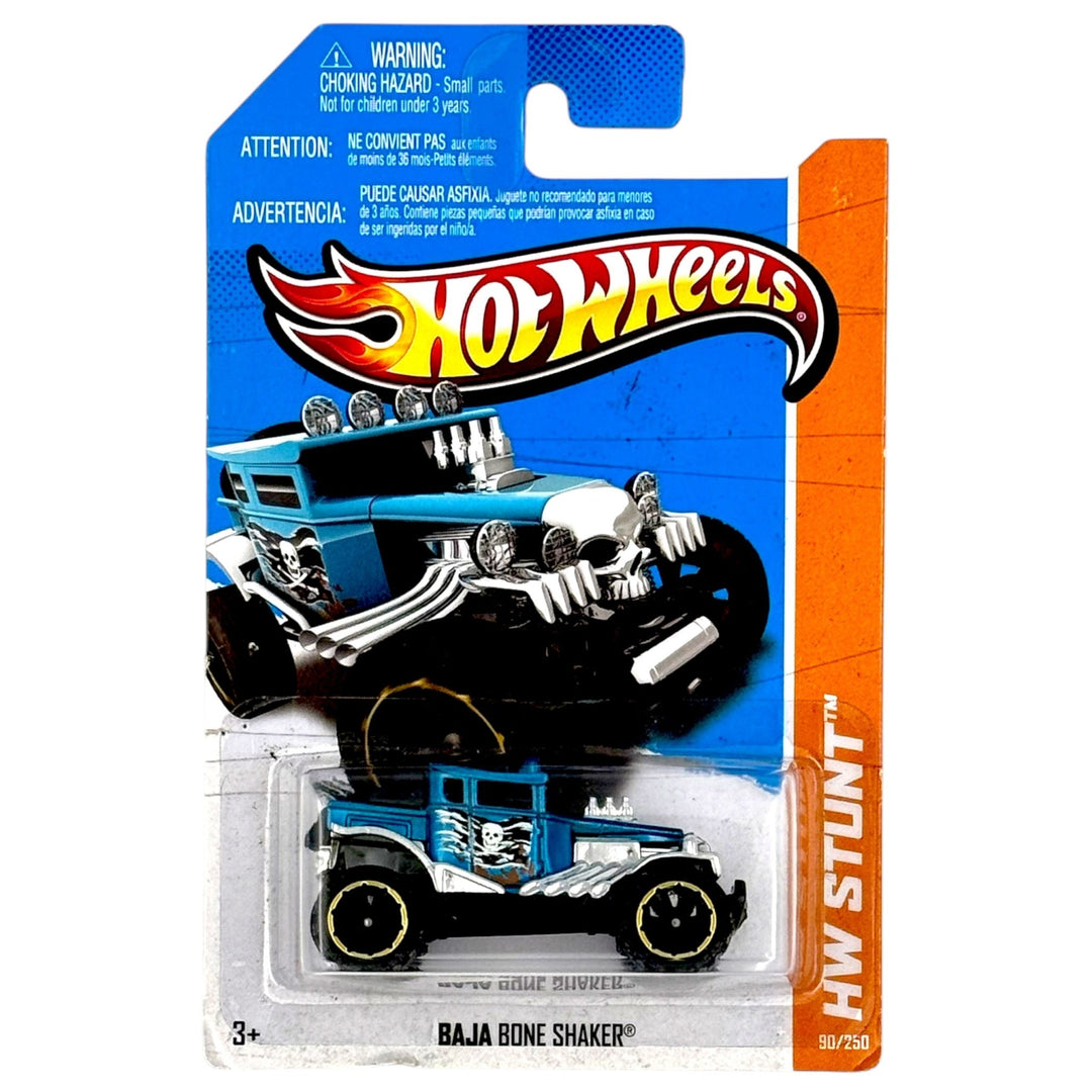 Hot Wheels - Baja Bone Shaker - 2013 *Card Variation* - Top CollectiblesDiecastHot Wheels