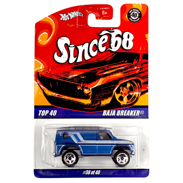 Hot Wheels - Baja Breaker - 2008 Since '68 Top 40 Series - Top CollectiblesDiecastHot Wheels