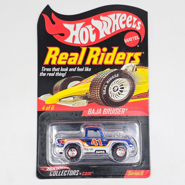 Hot Wheels - Baja Bruiser - 2009 Real Riders Series *Red Line Club Exclusive* - Top CollectiblesDiecastHot Wheels