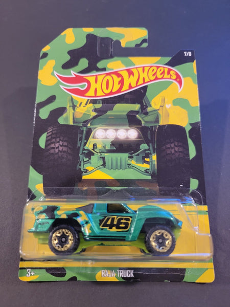 Hot Wheels - Baja Truck - 2017 Camouflage Trucks Series - Top CollectiblesDiecastHot Wheels