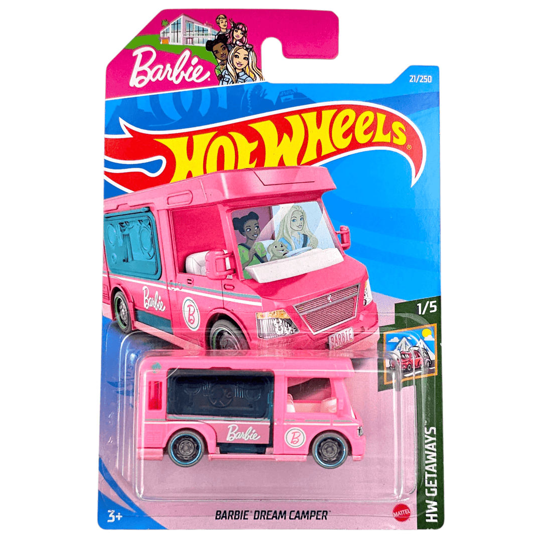 Hot Wheels - Barbie Dream Camper - 2021 - Top CollectiblesDiecastHot Wheels