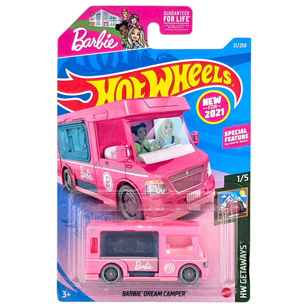 Hot Wheels - Barbie Dream Camper - 2021 - Top CollectiblesDiecastHot Wheels
