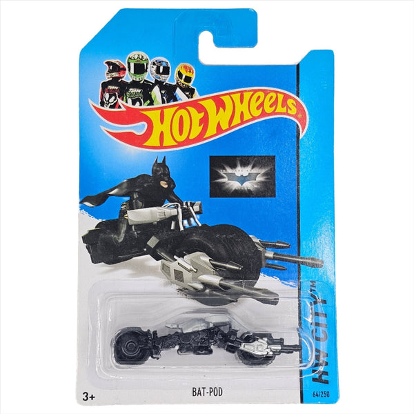 Hot Wheels - Bat - Pod - 2014 - Top CollectiblesDiecastHot Wheels