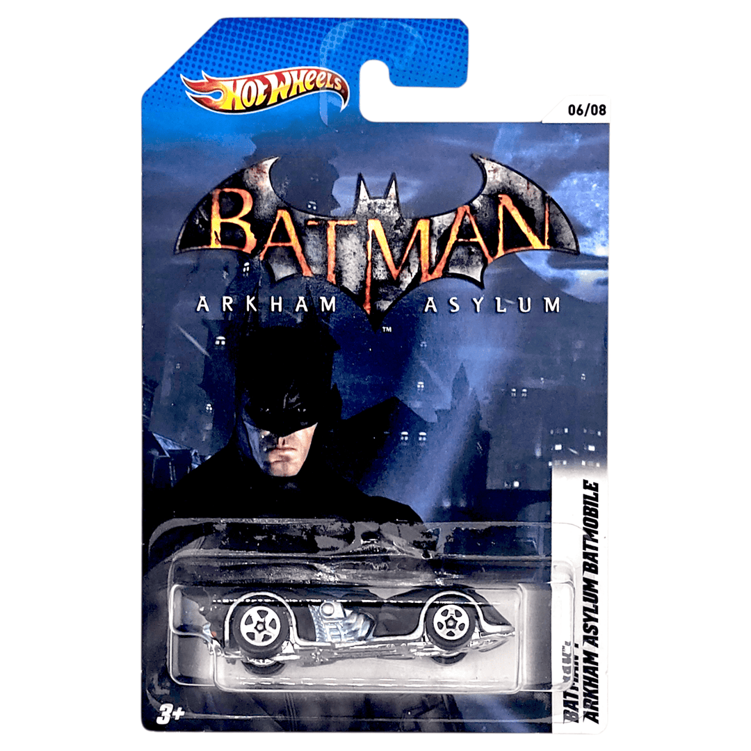 Hot Wheels - Batman : Arkham Asylium Batmobile - 2012 Batman Series - Top CollectiblesDiecastHot Wheels