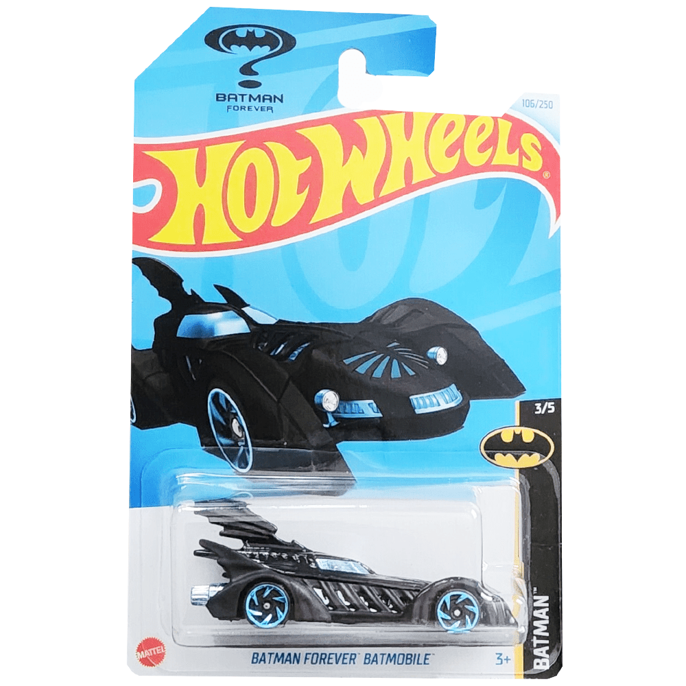 Hot Wheels - Batman Forever Batmobile - 2024 *Treasure Hunt* - Top CollectiblesDiecastHot Wheels