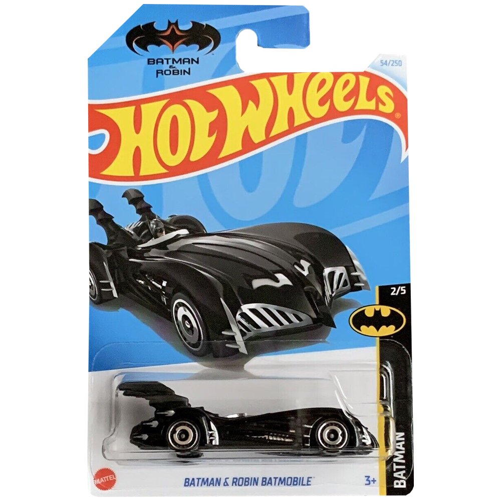 Hot Wheels - Batman &amp; Robin Batmobile - 2024 - Top CollectiblesDiecastHot Wheels