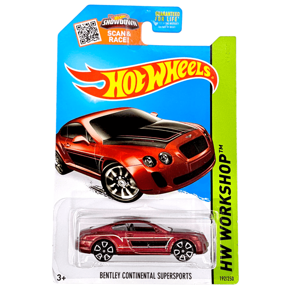 Hot Wheels - Bentley Continental Supersports - 2015 - Top CollectiblesDiecastHot Wheels