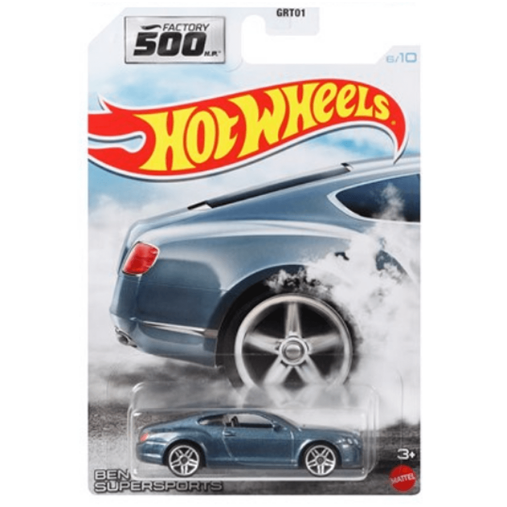 Hot Wheels - Bentley Continental Supersports - 2021 Factory 500HP Series - Top CollectiblesDiecastHot Wheels