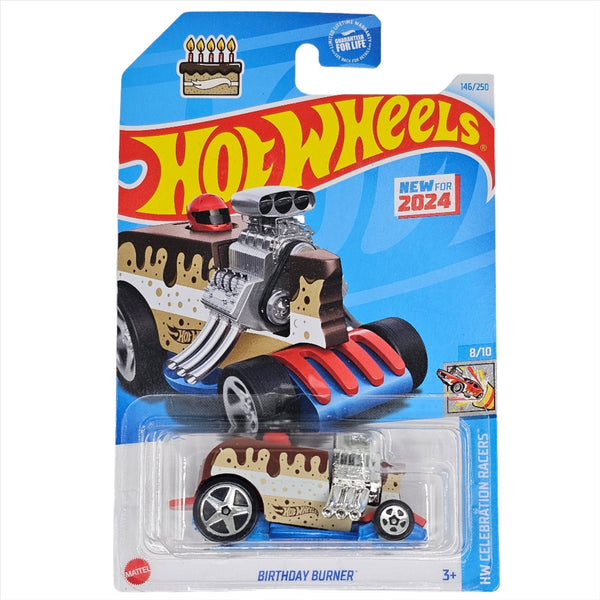 Hot Wheels - Birthday Burner - 2024 - Top CollectiblesDiecastHot Wheels