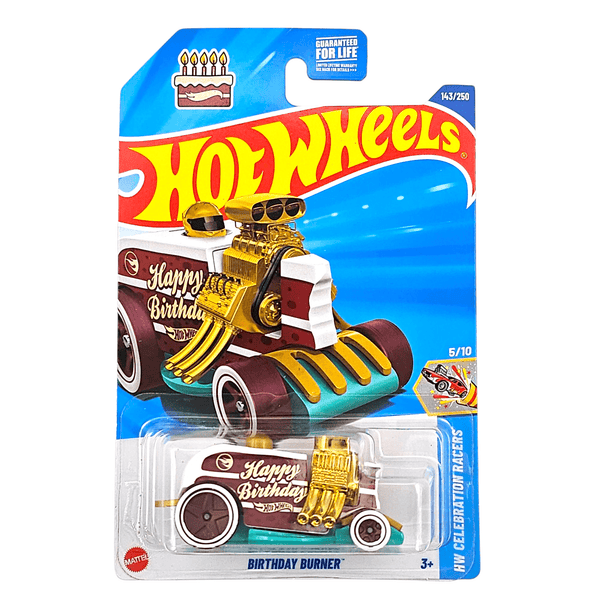 Hot Wheels - Birthday Burner - 2025 *Treasure Hunt* - Top CollectiblesDiecastHot Wheels