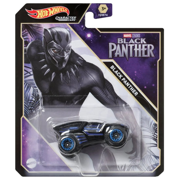 Hot Wheels - Black Panther - 2023 Marvel Character Cars Series - Top CollectiblesDiecastHot Wheels