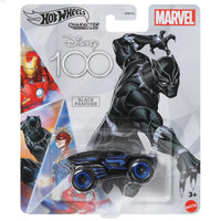 Hot Wheels - Black Panther - 2024 Disney 100th Character Cars Series - Top CollectiblesDiecastHot Wheels