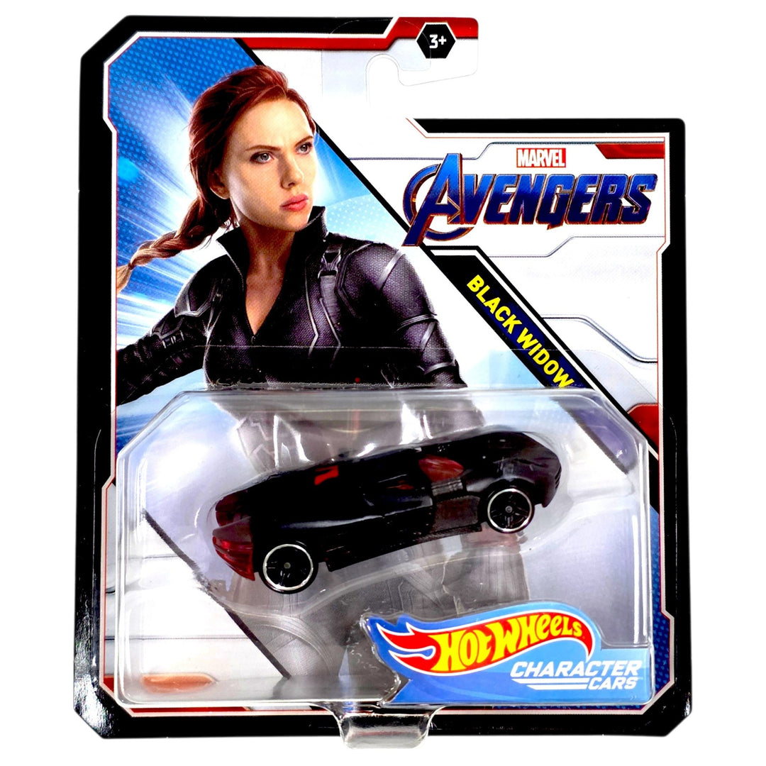 Hot Wheels - Black Widow - 2017 Marvel Character Cars Series - Top CollectiblesDiecastHot Wheels