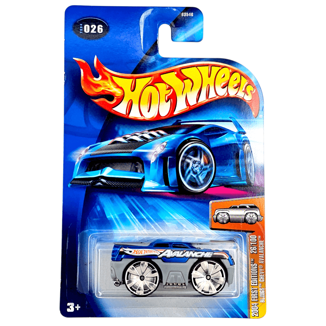 Hot Wheels - Blings Chevy Avalanche - 2004 - Top CollectiblesDiecastHot Wheels