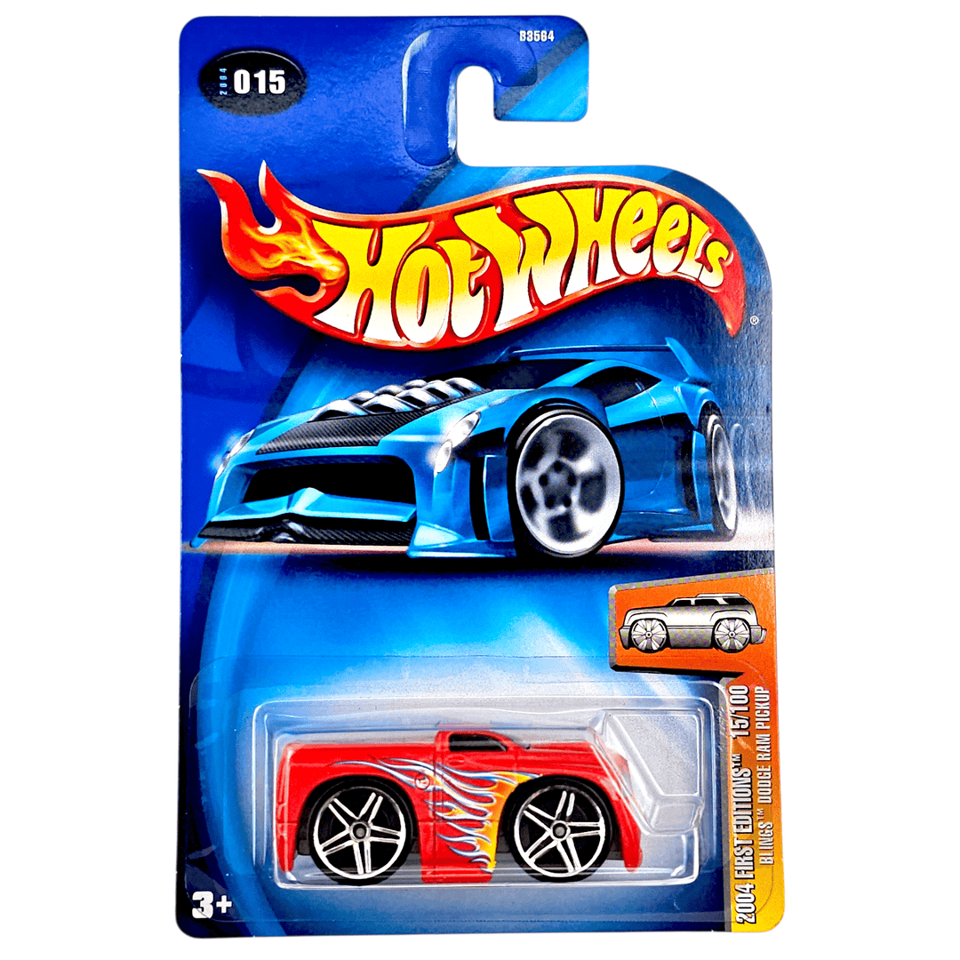 Hot Wheels - Blings Dodge Ram Pickup - 2004 - Top CollectiblesDiecastHot Wheels