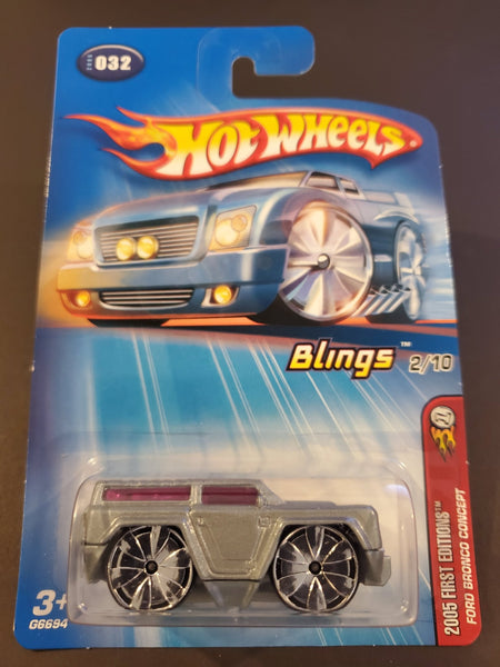 Hot Wheels - Blings Ford Bronco Concept - 2005 - Top CollectiblesDiecastHot Wheels