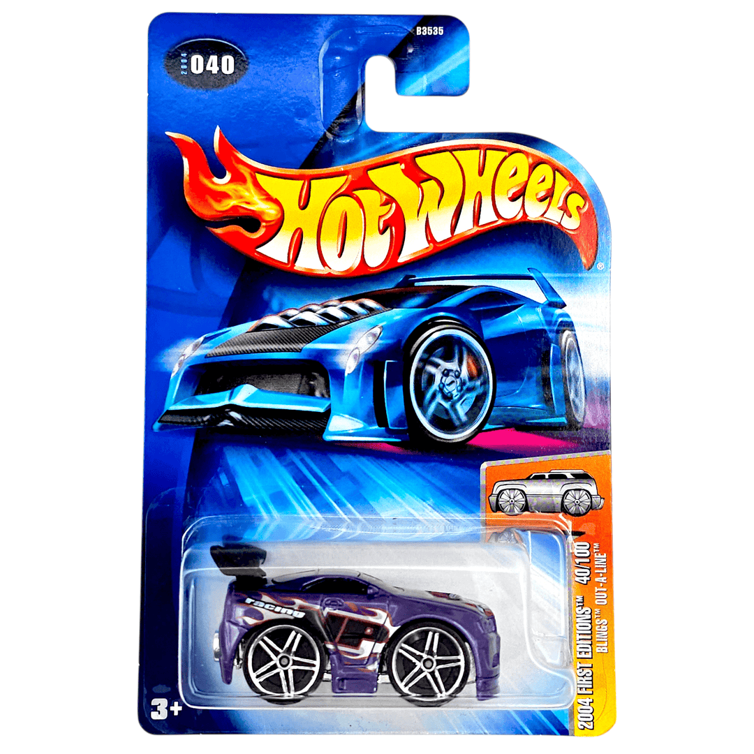 Hot Wheels - Blings Out - A - Line - 2004 - Top CollectiblesDiecastHot Wheels