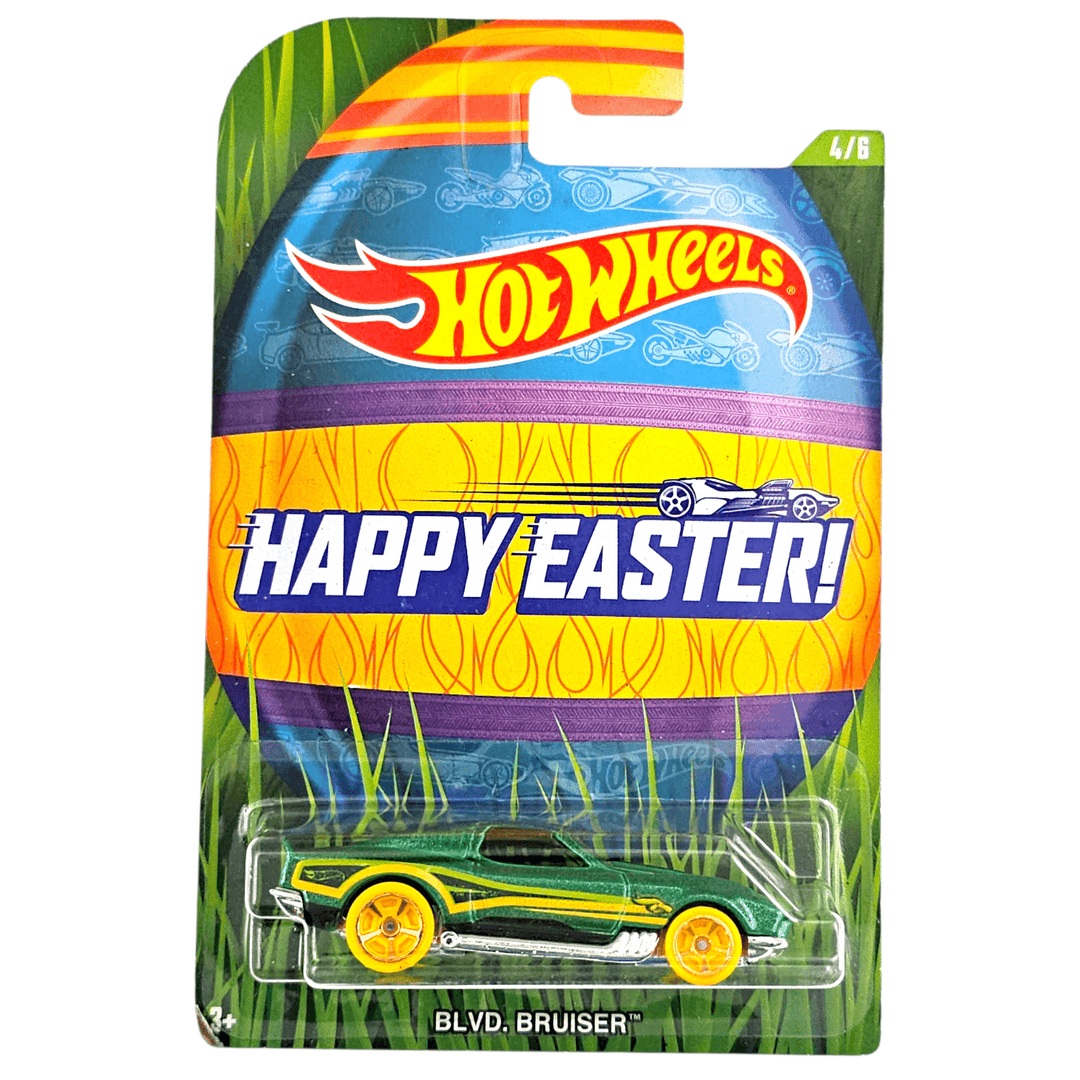 Hot Wheels - Blvd. Bruiser - 2016 Happy Easter Series - Top CollectiblesDiecastHot Wheels