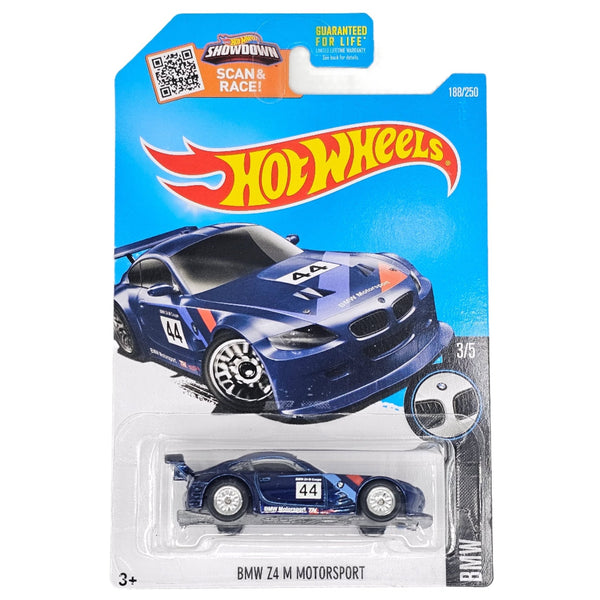 Hot Wheels - BMW Z4 M Motorsport - 2016 *Super Treasure Hunt* - Top CollectiblesDiecastHot Wheels