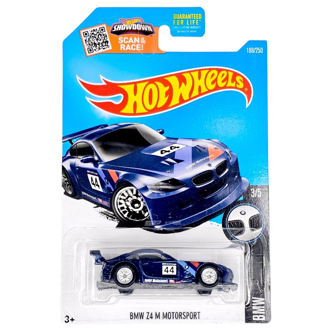 Hot Wheels - BMW Z4 M Motorsport - 2016 *Super Treasure Hunt* - Top CollectiblesDiecastHot Wheels