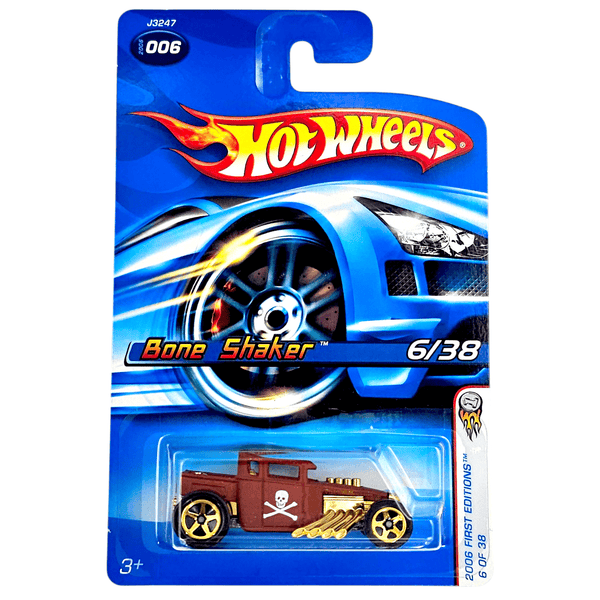 Hot Wheels - Bone Shaker - 2006 *Wheels Variation* - Top CollectiblesDiecastHot Wheels