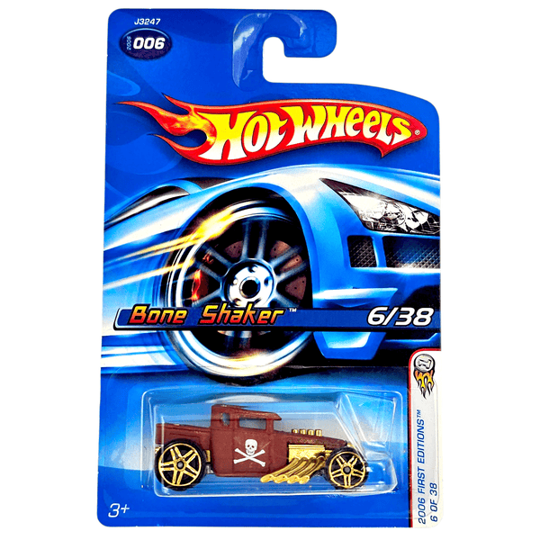Hot Wheels - Bone Shaker - 2006 *Wheels Variation* - Top CollectiblesDiecastHot Wheels