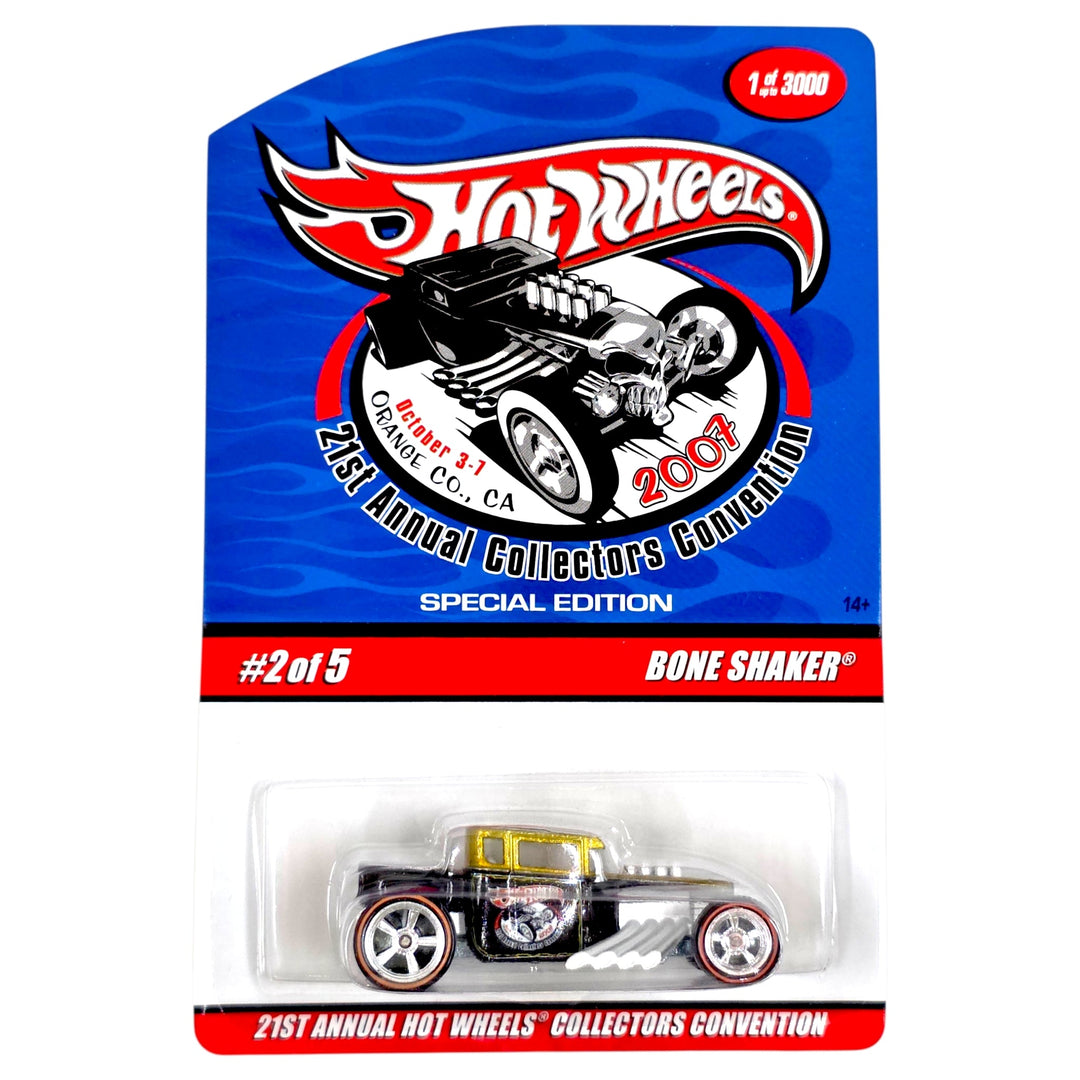 Hot Wheels - Bone Shaker - 2007 *21st Annual Collectors Convention Exclusive* - Top CollectiblesDiecastHot Wheels