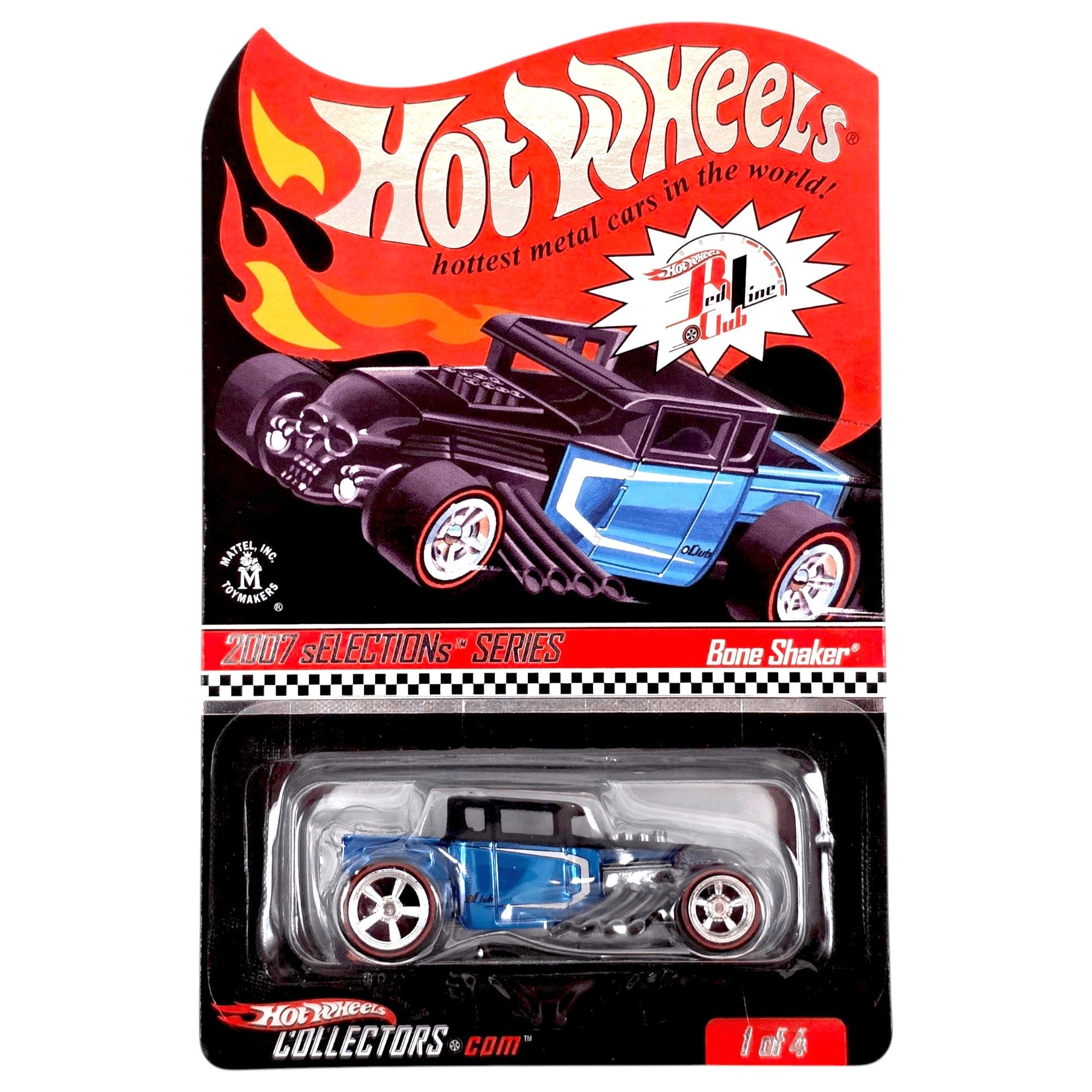 Hot Wheels - Bone Shaker - 2007 sELECTIONs Series *Red Line Club