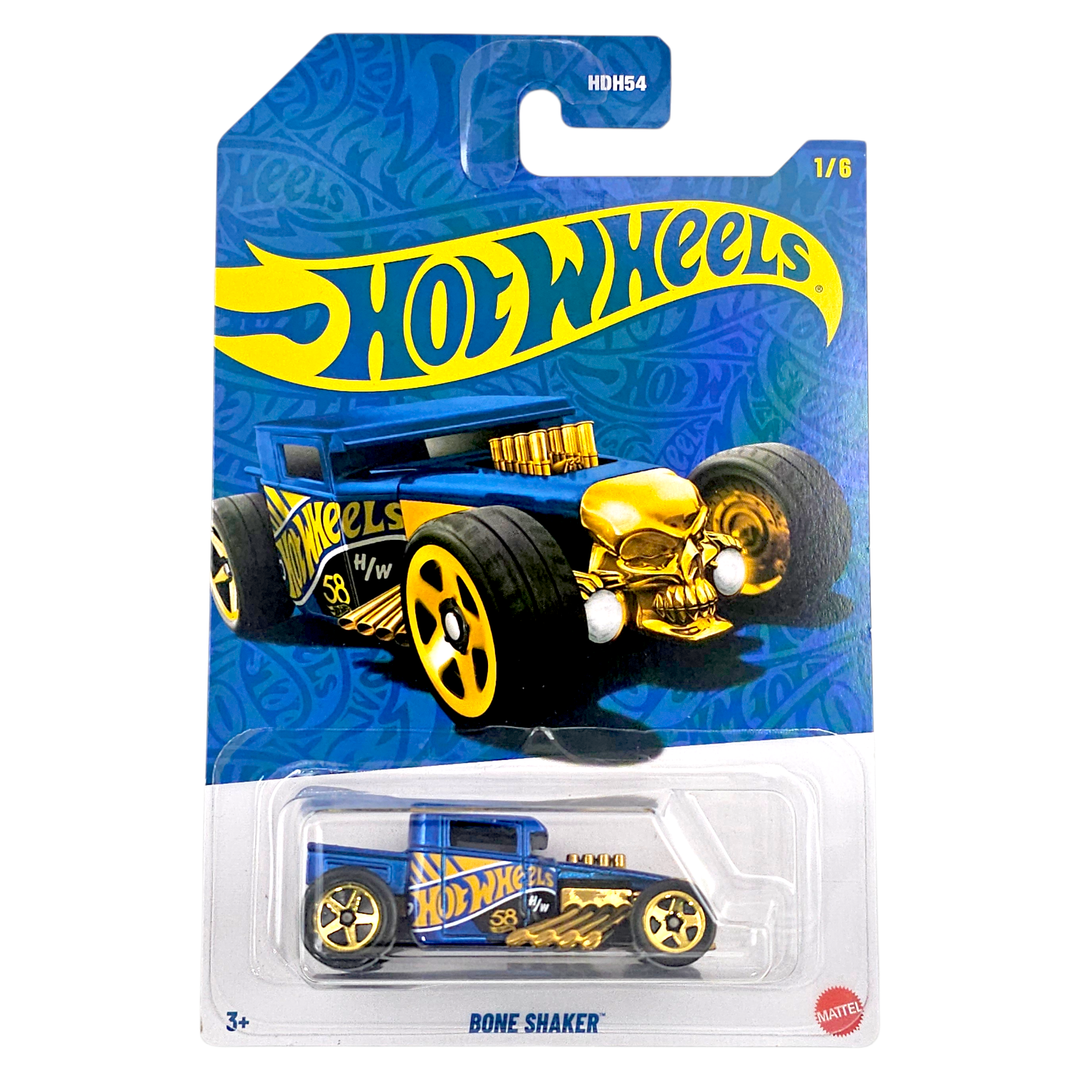 Hot Wheels - Bone Shaker - 2026 Pearl & Chrome Series – Top