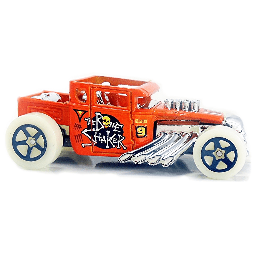 Hot Wheels - Bone Shaker (Glow in the Dark Wheels) - 2019 *Mystery Models* - Top CollectiblesDiecastHot Wheels