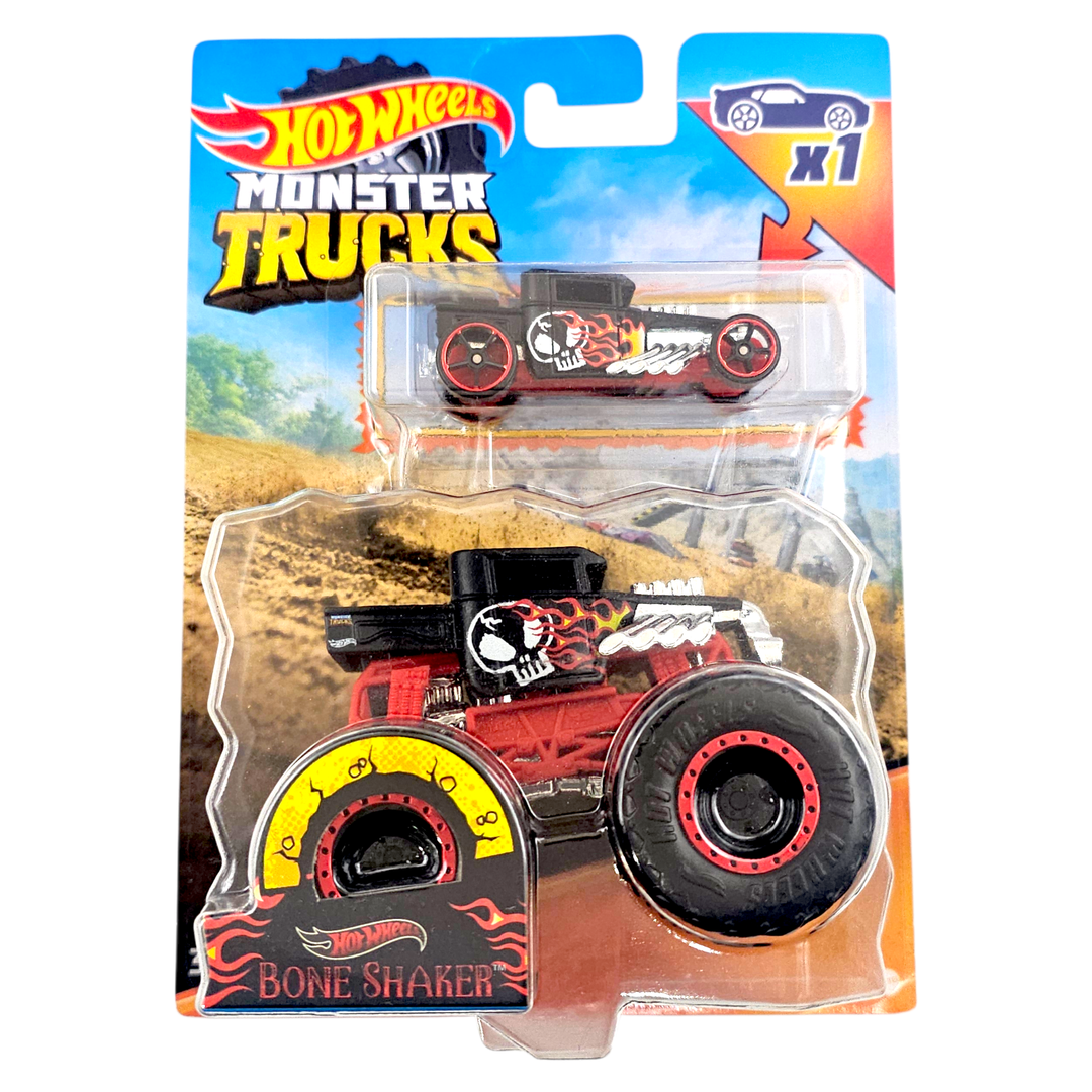 Hot Wheels - Bone Shaker Monster Trucks - 2020 *Including Bone Shaker Extra* - Top CollectiblesDiecastHot Wheels