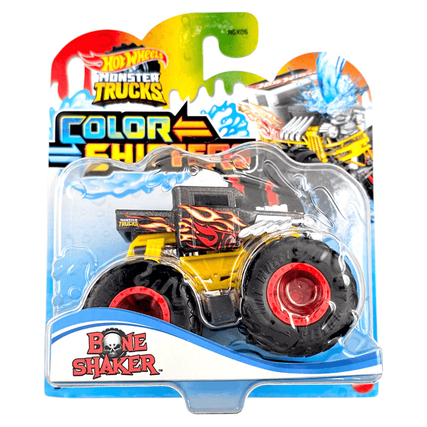 Hot Wheels - Bone Shaker Monster Trucks - 2022 Color Shifters Series - Top CollectiblesDiecastHot Wheels