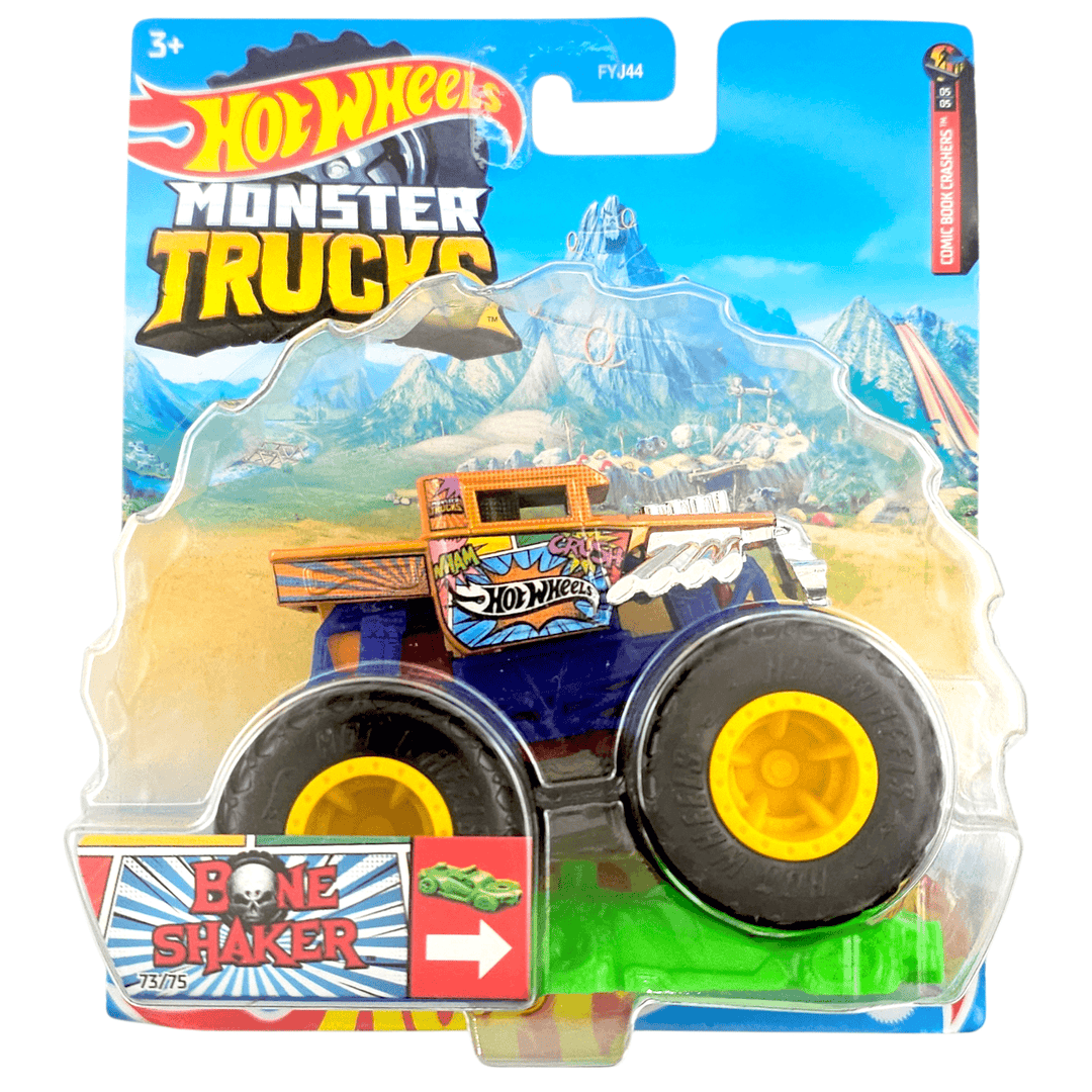 Hot Wheels - Bone Shaker Monster Trucks - 2022 - Top CollectiblesDiecastHot Wheels