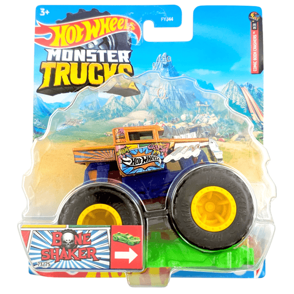 Hot Wheels - Bone Shaker Monster Trucks - 2022 - Top CollectiblesDiecastHot Wheels